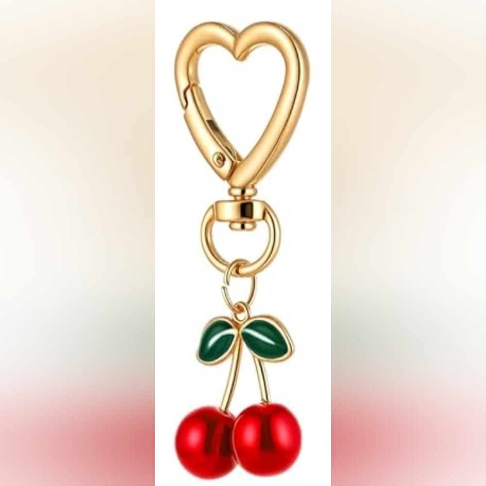 Cherry bag Charm brand new